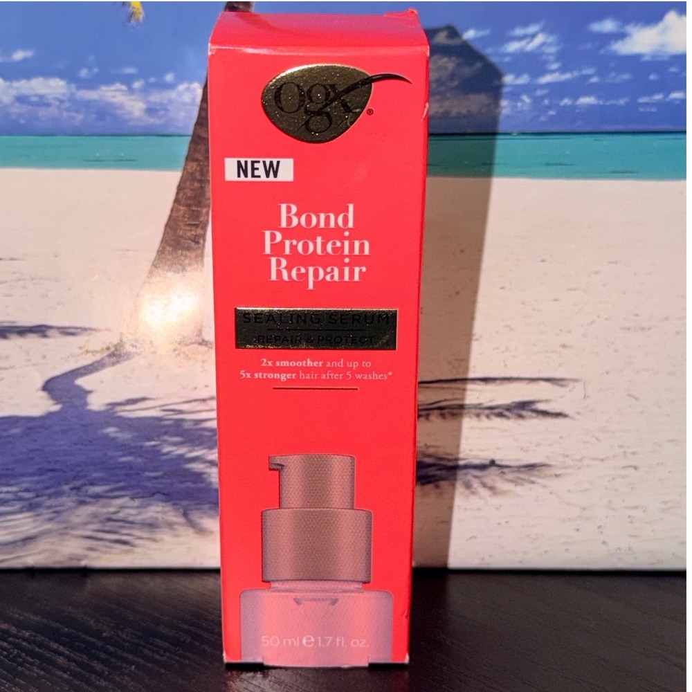 OGX Bond Protein Repair Sealing Serum 1.7oz Repair & Protect Damaged Hair NEW